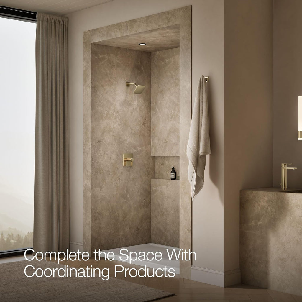 KOHLER K-TS23503-4G-AF PARALLEL® SHWR TRIM, 1.75 GPM SHOWERHEAD, Vibrant French Gold