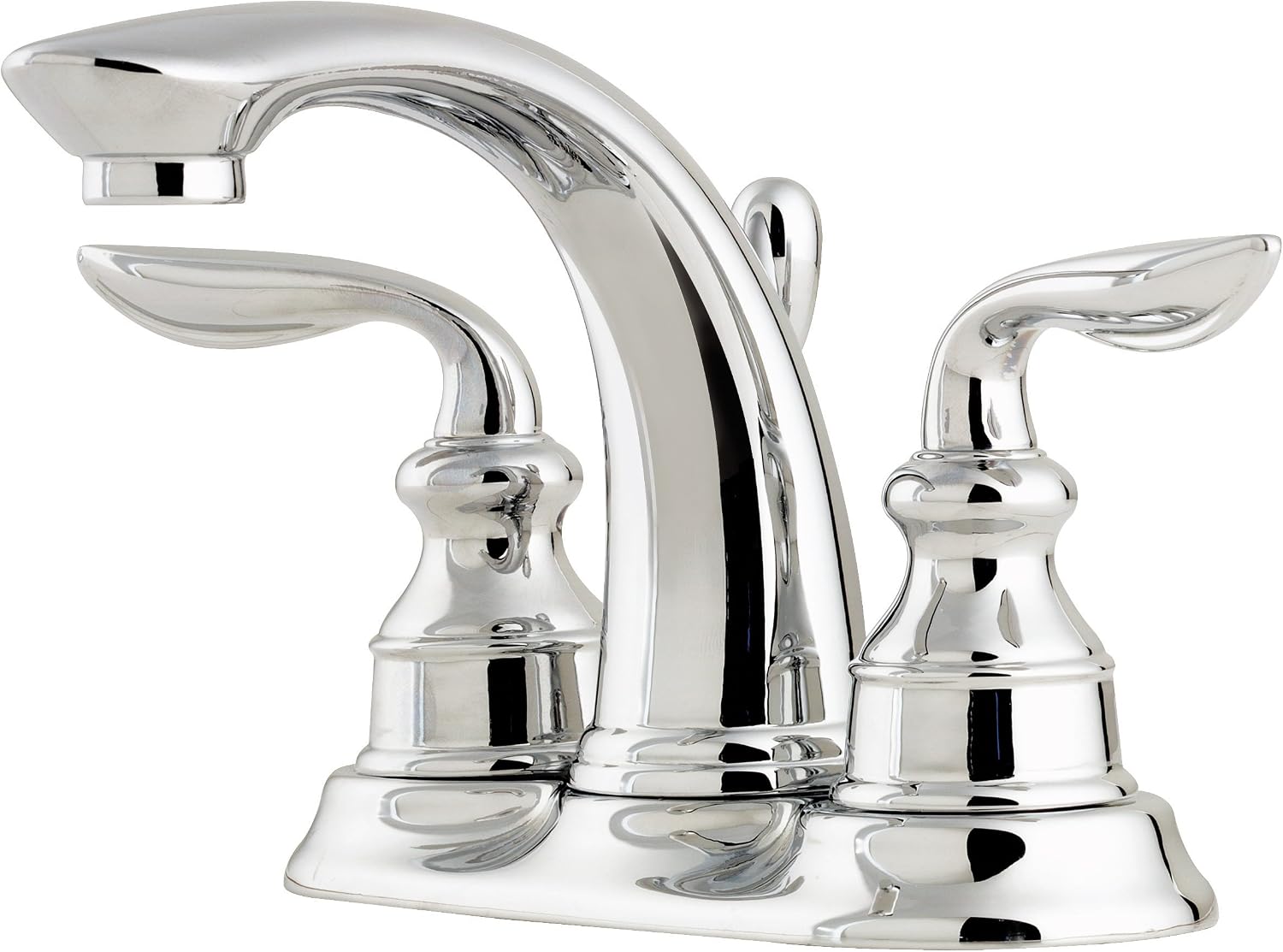Pfister Avalon 2-Handle 4' Centerset Bathroom Faucet, Polished Chrome