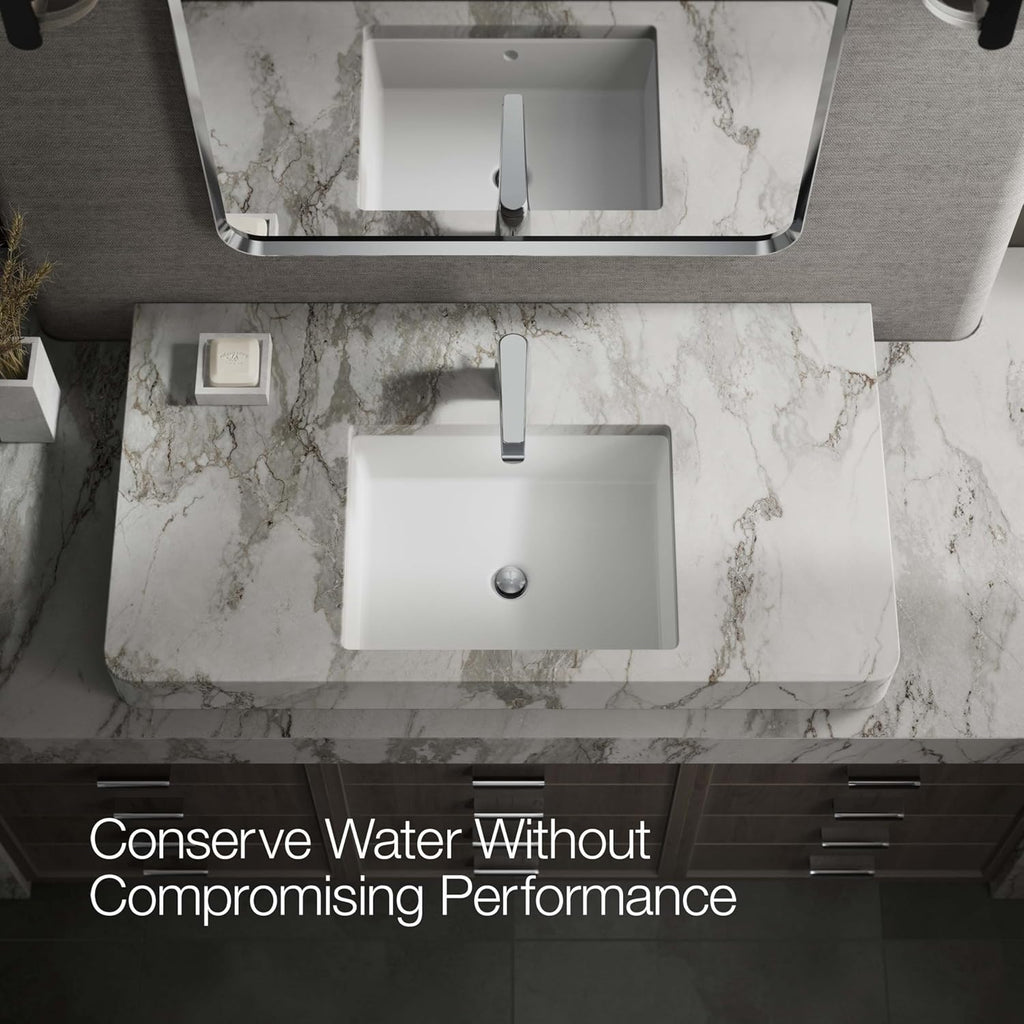 KOHLER K-97345-4N-CP AVID™ Single-Handle Faucet, 0.5GPM