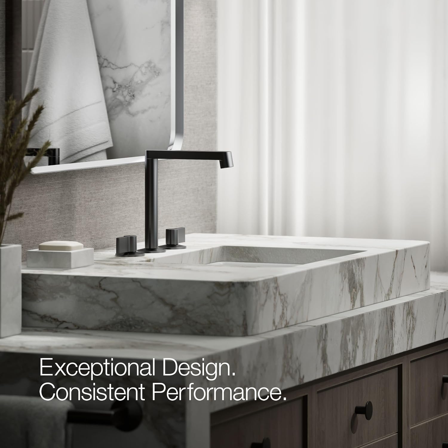 Kohler Components™ Bathroom Sink Handles with Lever Design