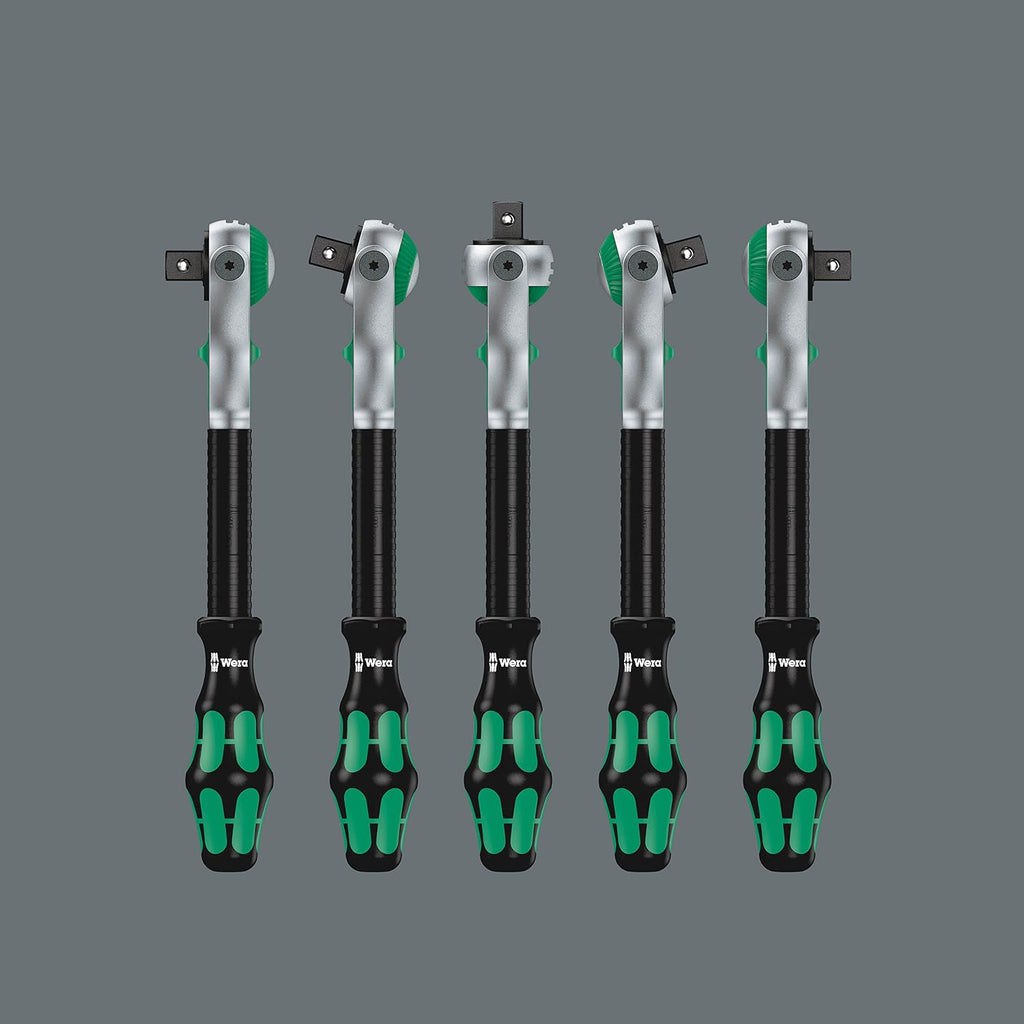 Wera 05004076001 8100 SC 6 Zyklop Metric Speed Ratchet Set, 25 Piece, 1/2' Drive
