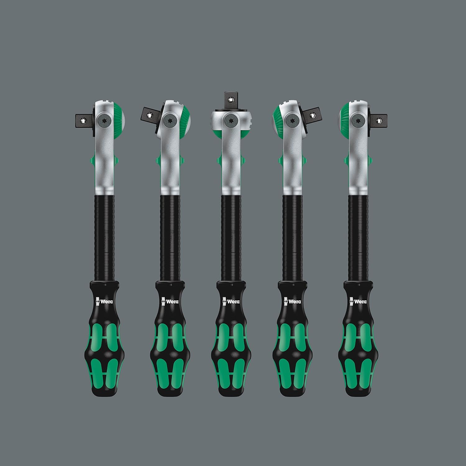 Wera 05004076001 8100 SC 6 Zyklop Metric Speed Ratchet Set, 25 Piece, 1/2' Drive