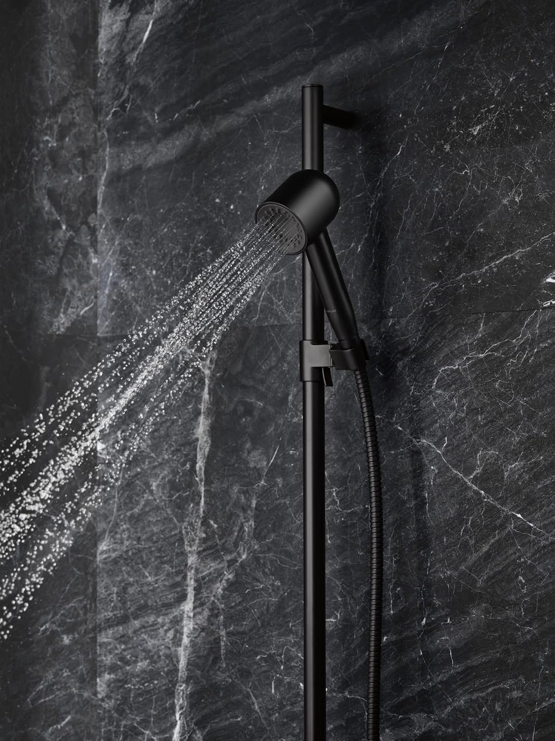 KOHLER 8524-BL 30' Slidebar in Matte Black
