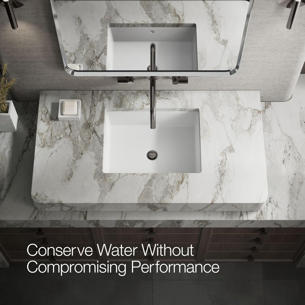 KOHLER Components Wall-Mount Bathroom Sink Faucet Spout With Tube Design 1.2 GPM