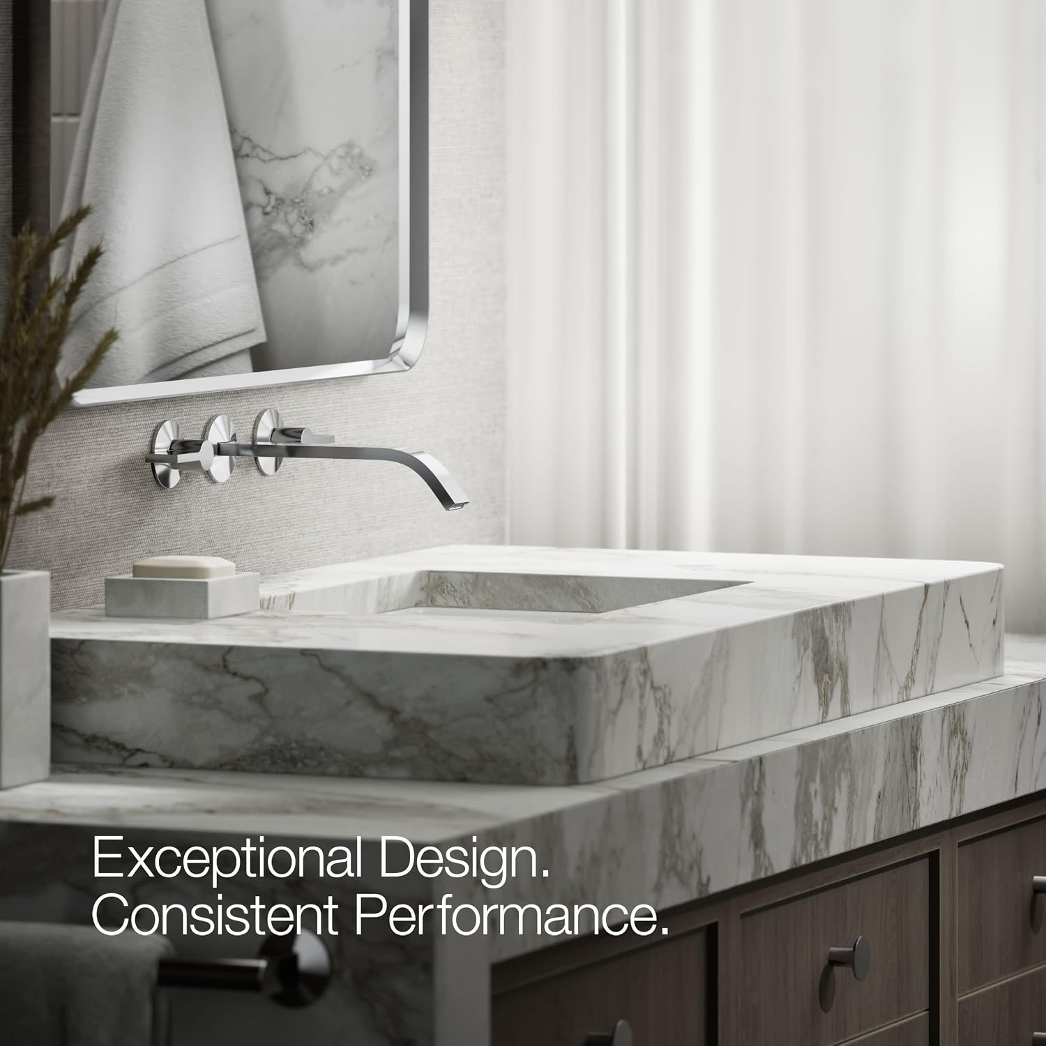 KOHLER COMPONENTS® WM LAV SPOUT TRIM - RIBBON