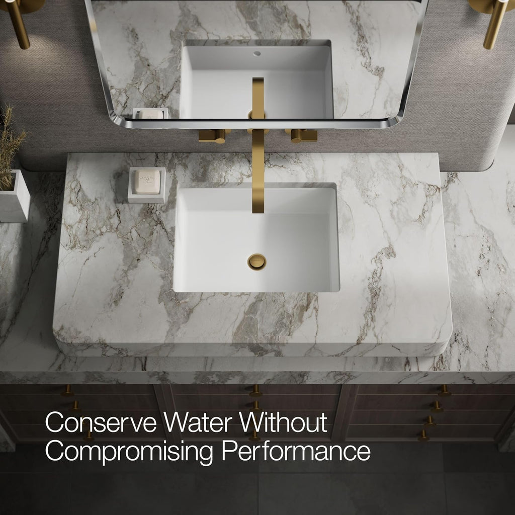 Kohler T23888-2MB Components Plumbing Fixtures, Vibrant Brushed Moderne Brass
