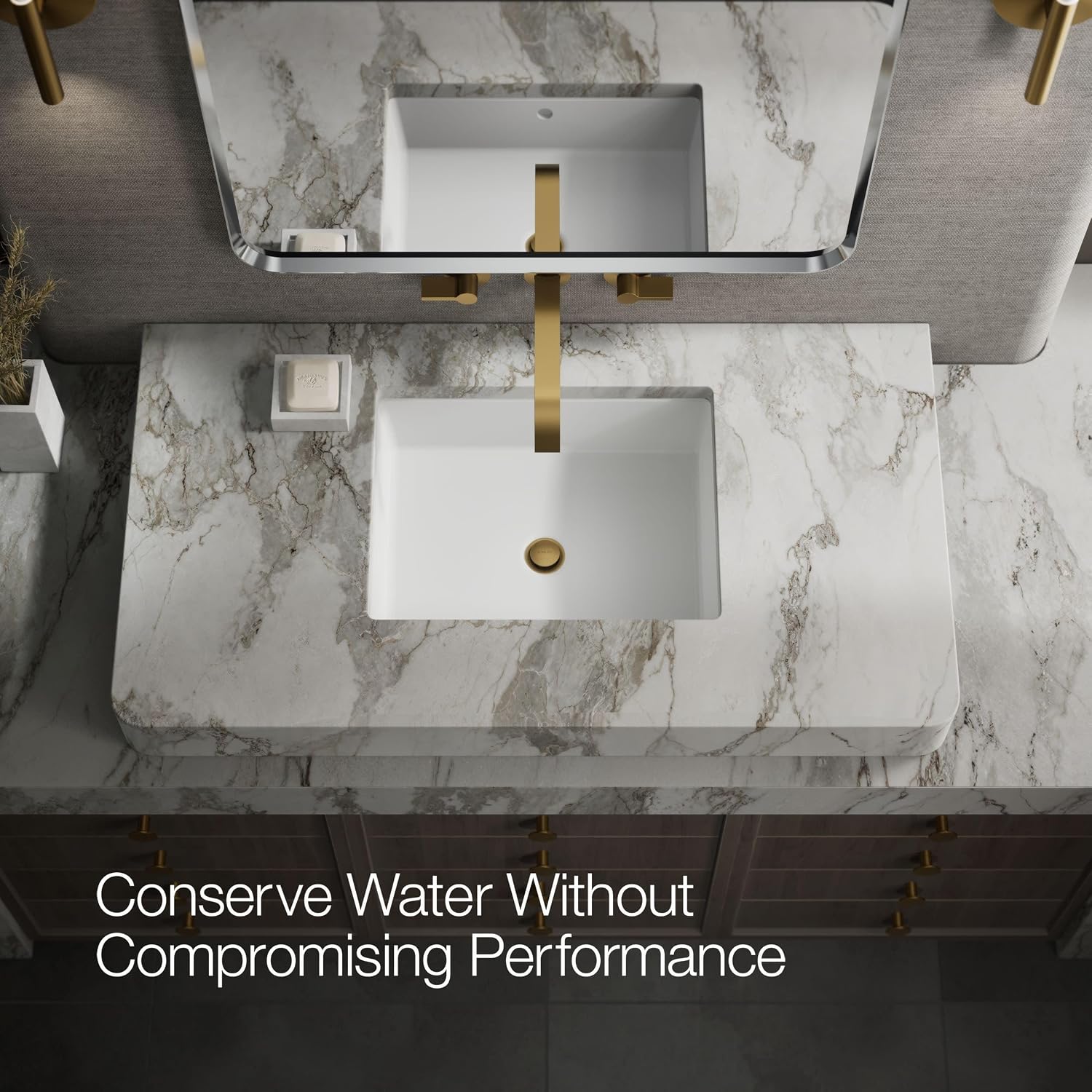 Kohler T23888-2MB Components Plumbing Fixtures, Vibrant Brushed Moderne Brass
