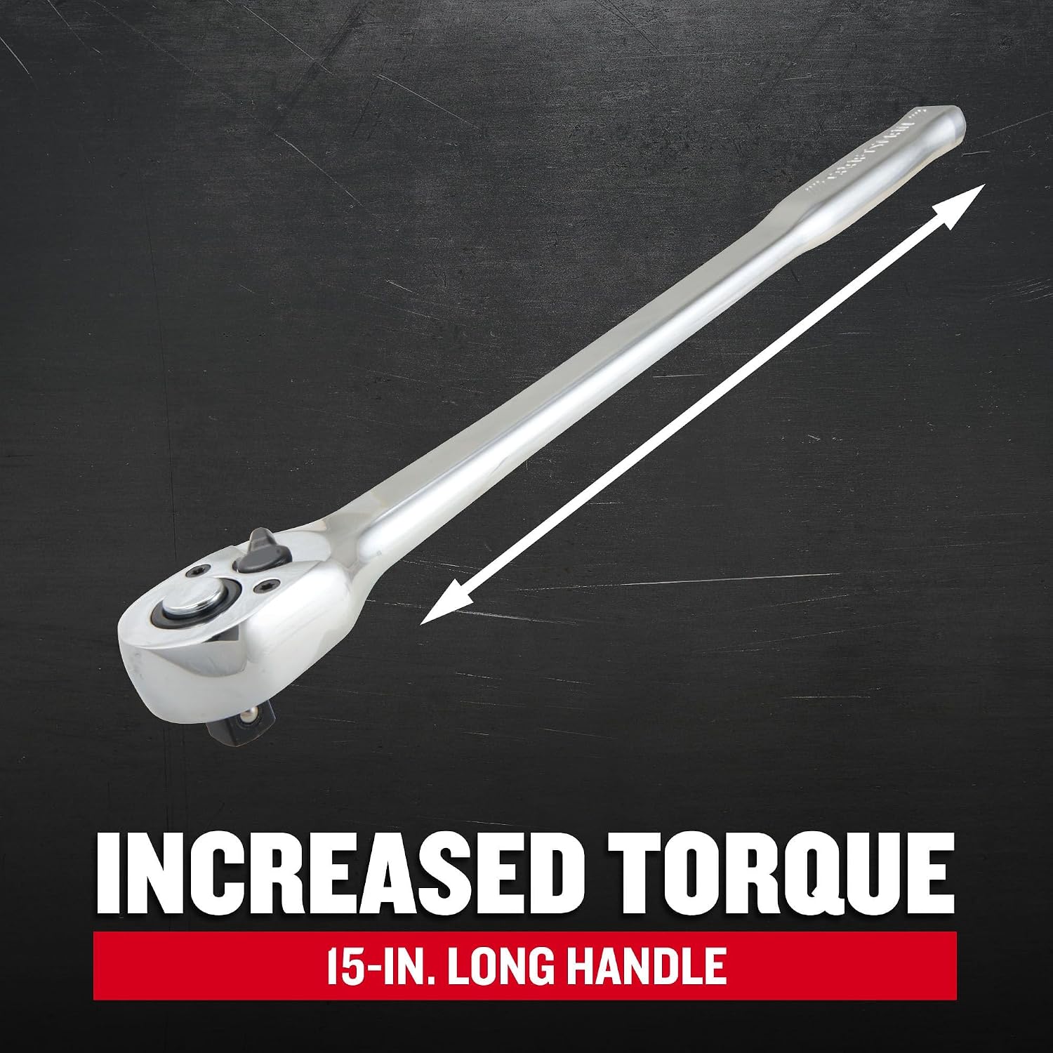 CRAFTSMAN Ratchet, Long-Handle, 1/2 Inch Drive (CMMT99441) (Pack of 6)