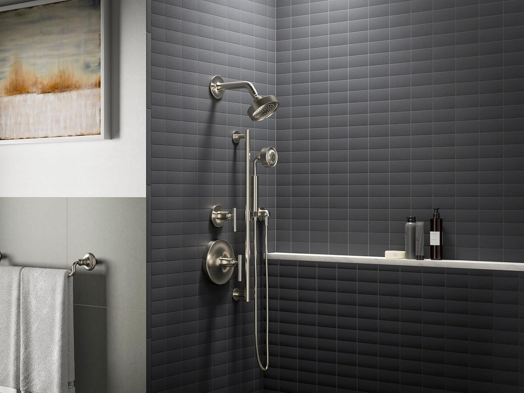 Purist Rite-Temp Shower Trim With Lever Handle And 2.5 Gpm Showerhead