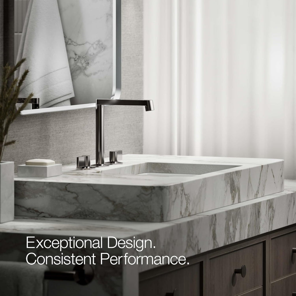 Kohler 77974-4-TT Components™ bathroom sink handles with Lever design