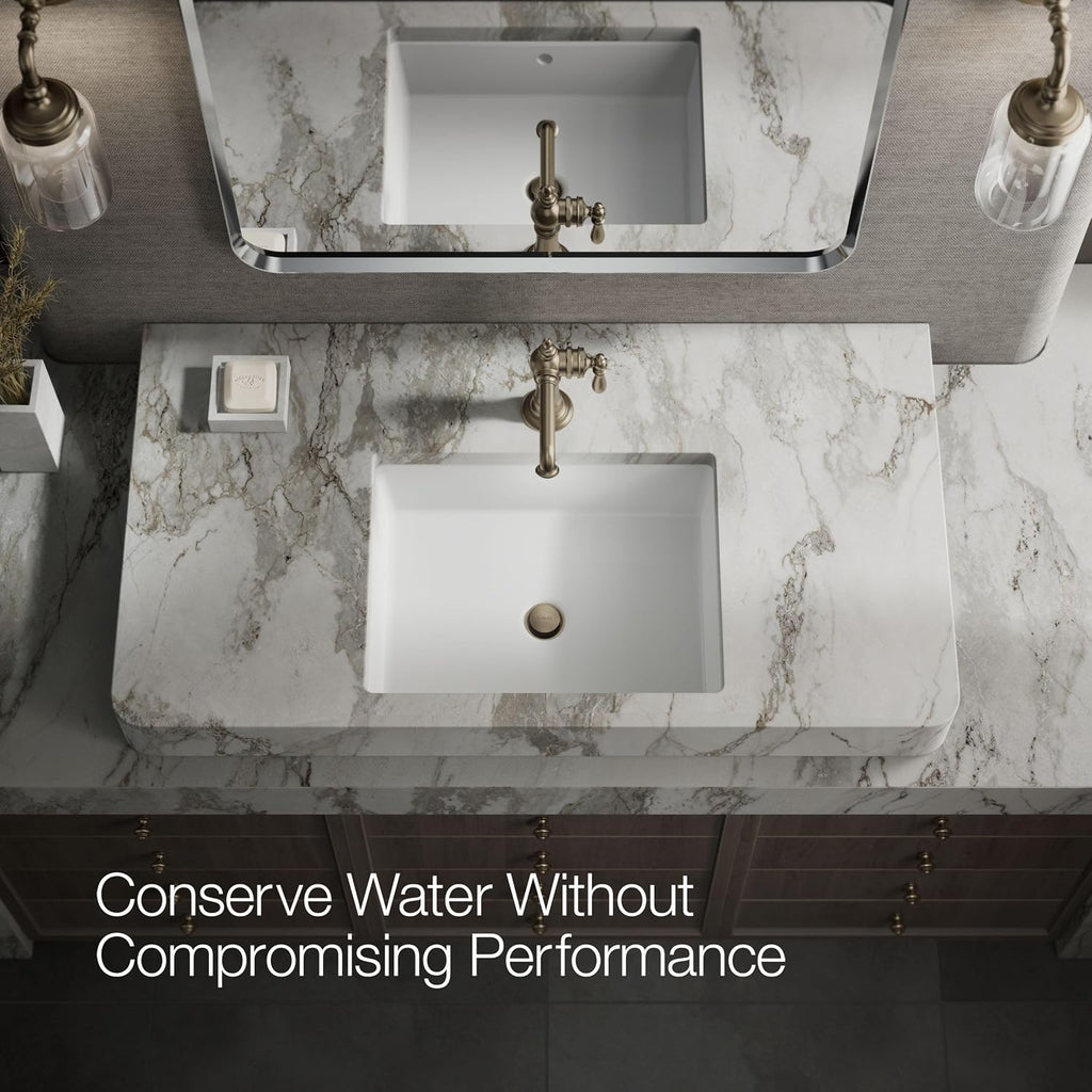 Kohler 72762-9M-BV Artifacts® Single-Handle Bathroom Sink Faucet, 1.2 gpm, Vibrant Brushed Bronze