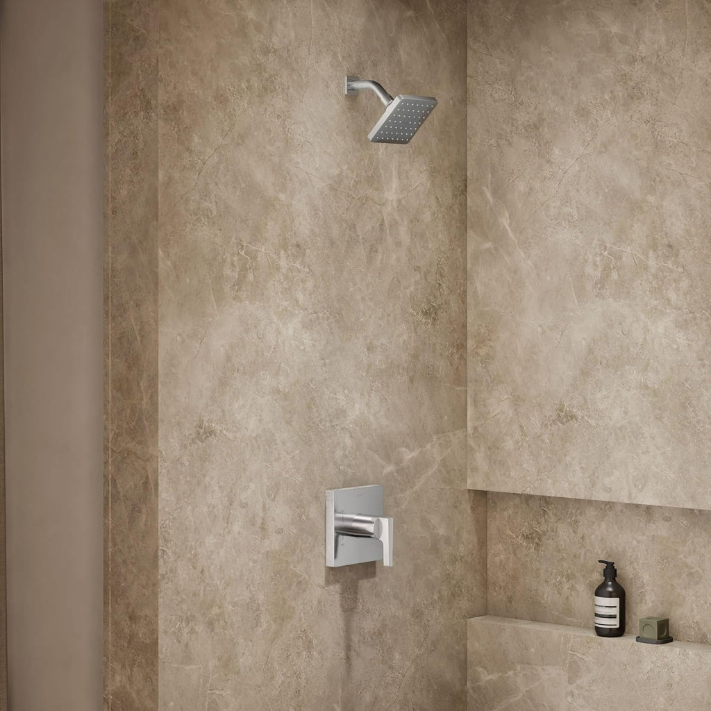 Kohler TLS99764-4-CP Rite-Temp Shower Valve Trim with Lever Handle