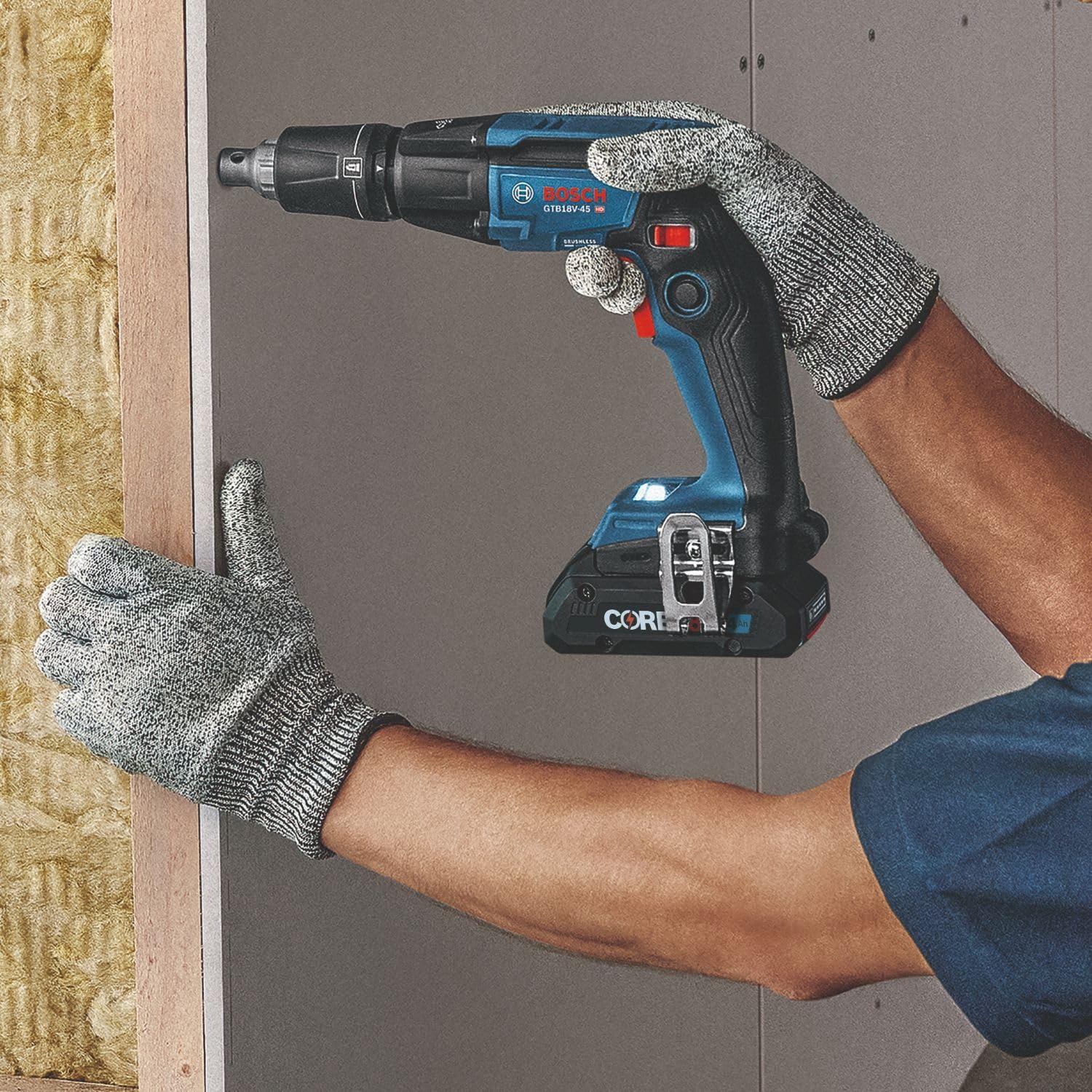 Bosch GTB18V-45B15 18V Brushless 1/4 In. Hex Screwgun Kit with (1) CORE18V® 4 Ah Advanced Power Battery