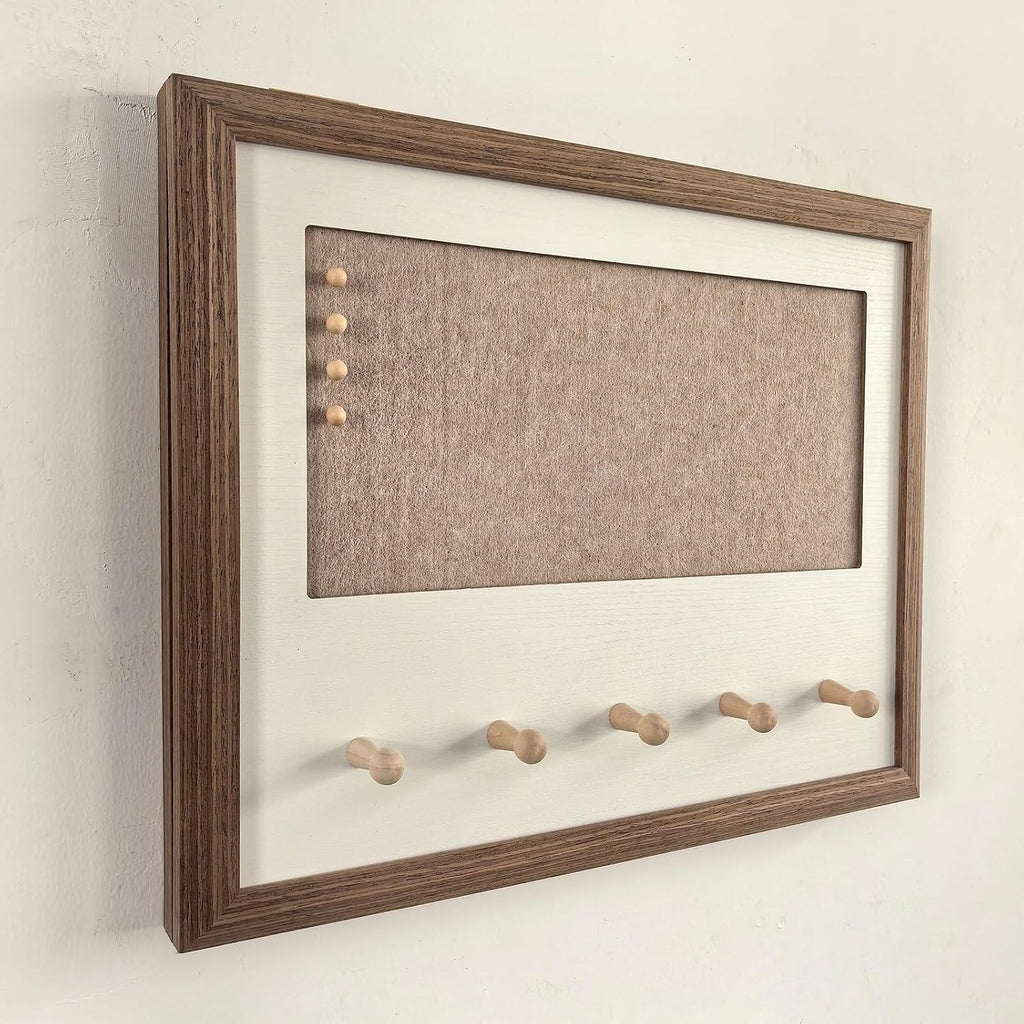 Wall Mounted Electrical Panel Cover, Decorative Fuse Breaker Box Cover, Hide Wall Art with Wood Frame, Flip-Up Design, Wide Range of Applications(Brown,60 * 40cm/23.6 * 15.7in)