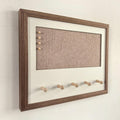 Wall Mounted Electrical Panel Cover, Decorative Fuse Breaker Box Cover, Hide Wall Art with Wood Frame, Flip-Up Design, Wide Range of Applications(Brown,60 * 40cm/23.6 * 15.7in)