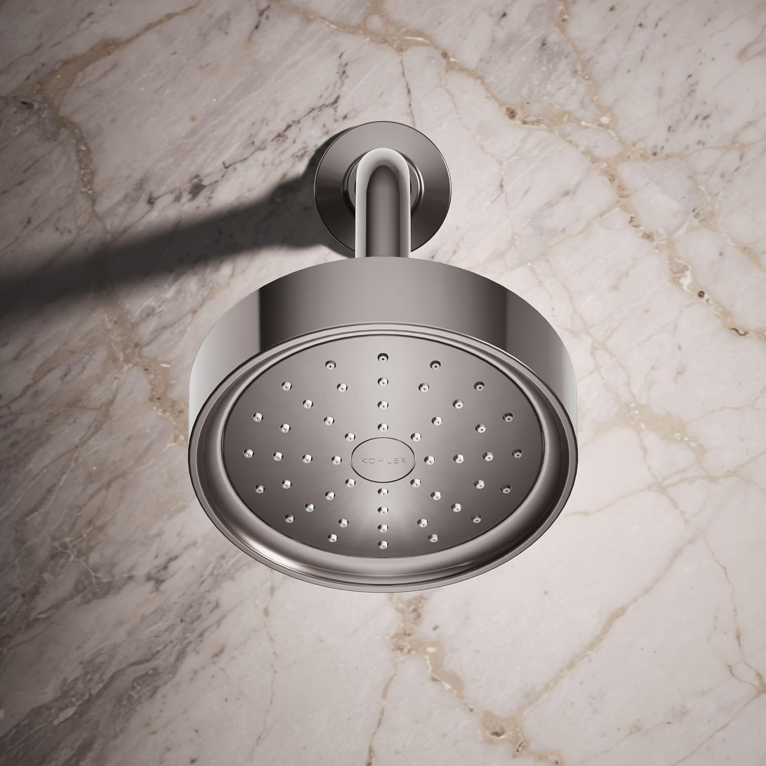 Kohler 965-AK-TT Purist® Single-function showerhead, 2.5 gpm, Vibrant Titanium