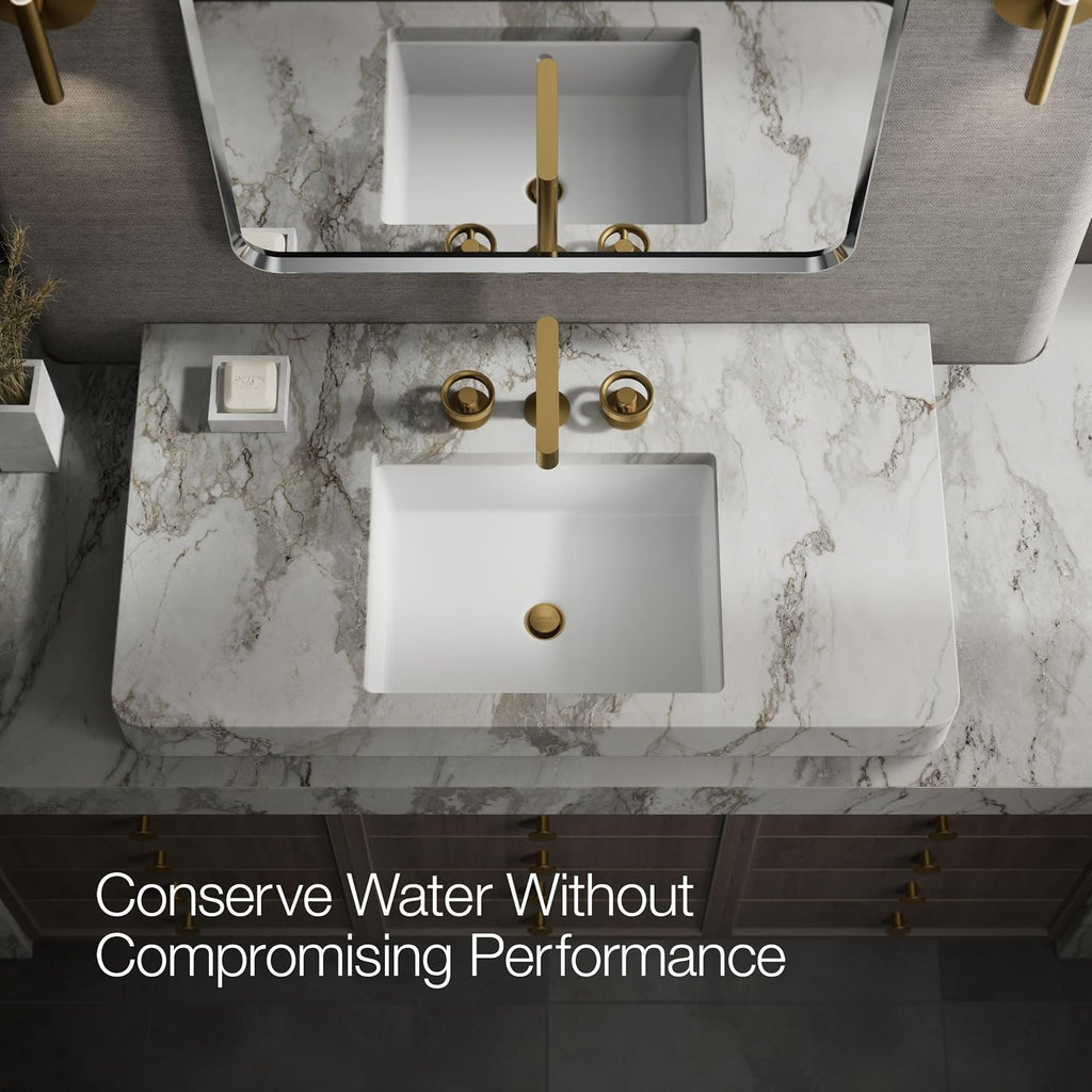 Kohler 77974-9-2MB Components Plumbing Fixtures, Vibrant Brushed Moderne Brass