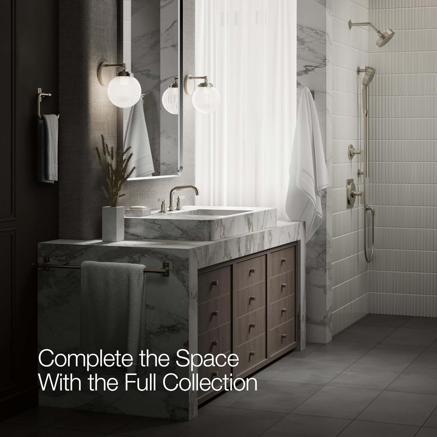 KOHLER Castia by Studio McGee Widespread Bathroom Sink
