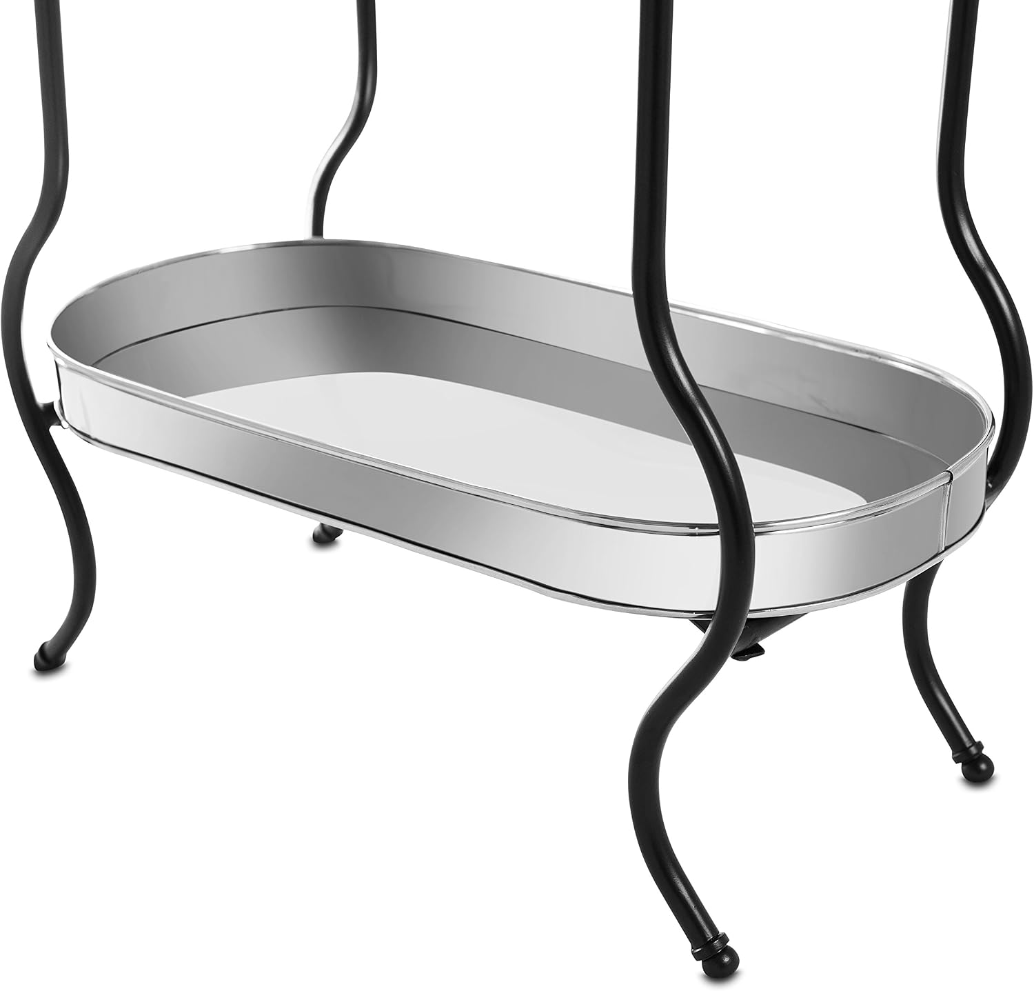 BirdRock Home Stainless Steel Beverage Tub with Stand - Oval - Bottom Tray - Party Drink Holder - Wooden Handles - Outdoor or Indoor Use - Free Standing