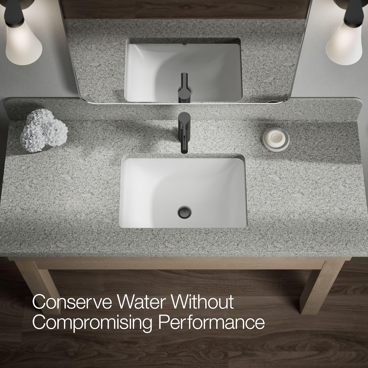 Kohler 99491-4-BL Elate® Single-Handle Bathroom Sink Faucet, 1.2 gpm, Matte Black