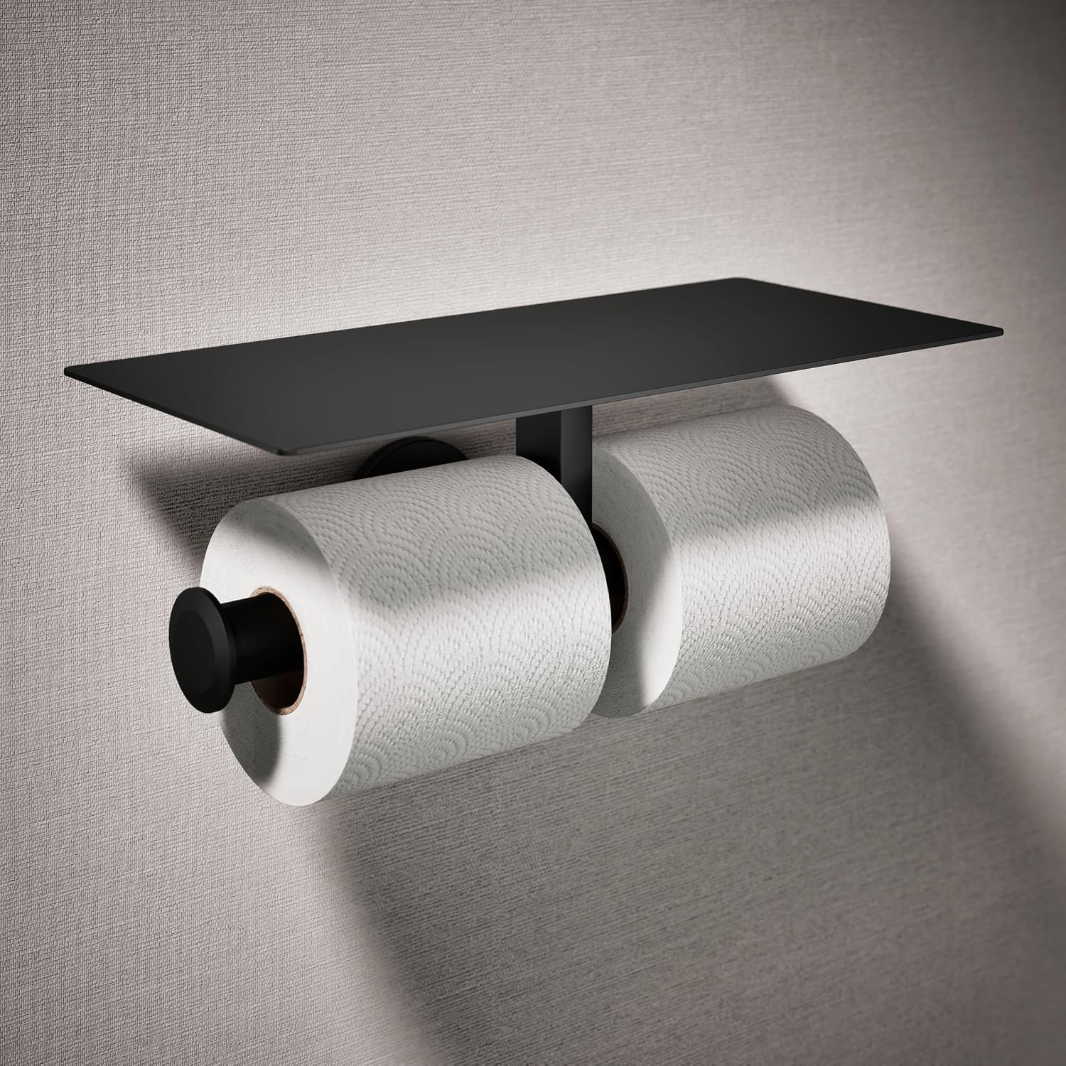 KOHLER Components™ covered double toilet tissue holder