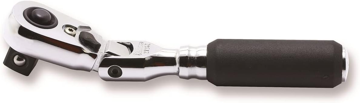Ko-ken 2726ZB-3/8 1/4' Body 3/8' Sq. Dr. Ratchet Handle 72 teeth Flexible Head Length 114mm Quick Release Z-series