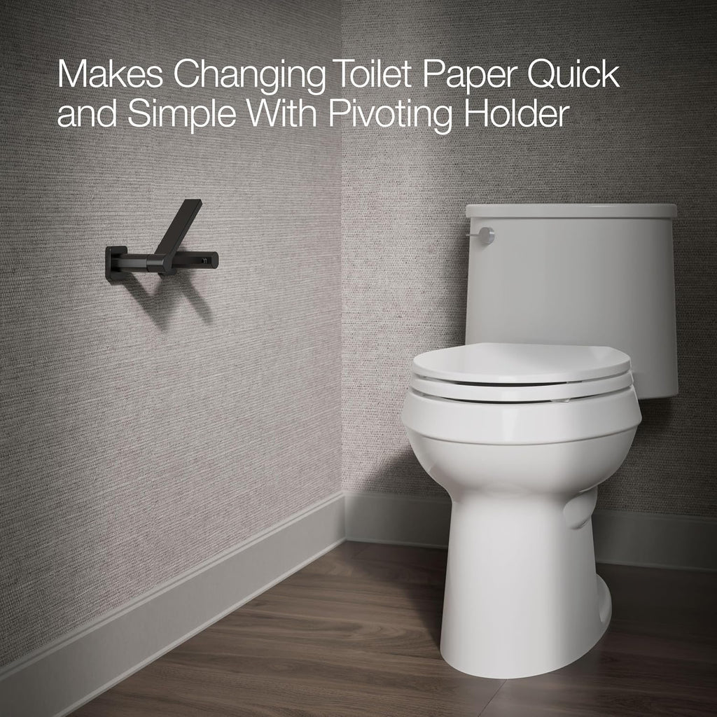 KOHLER PARALLEL® PIVOTING TOILET TISSUE HOLDER