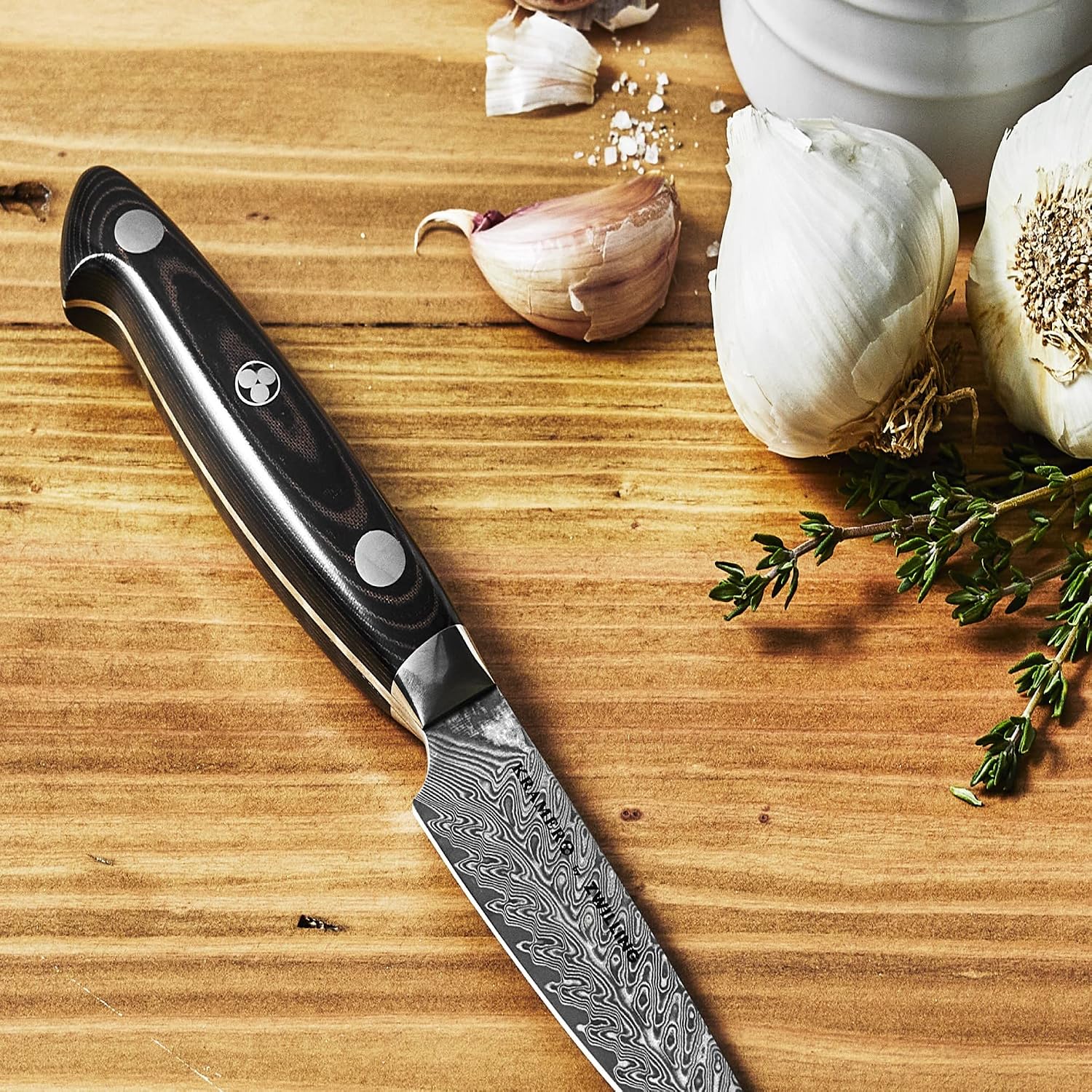 KRAMER by ZWILLING EUROLINE Damascus Collection 4.5-inch Utility Knife