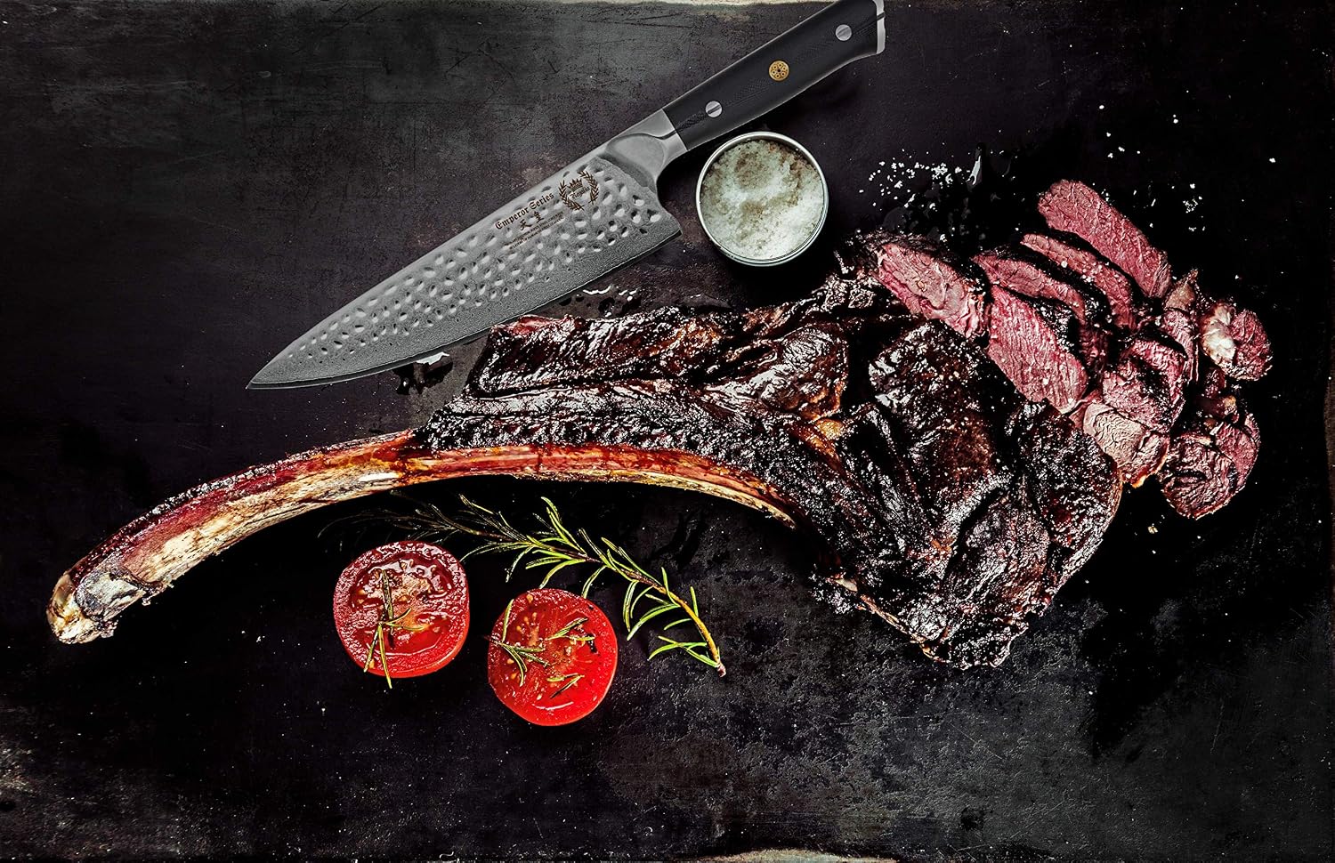 Chef Knife: Best Professional Quality 8 Inch Japanese AUS10 67-Layer High Carbon Damascus Stainless Super Steel Gyuto- Razor Sharp Full Tang Blade w/Hammered Finish & Ergonomic G10 Handle