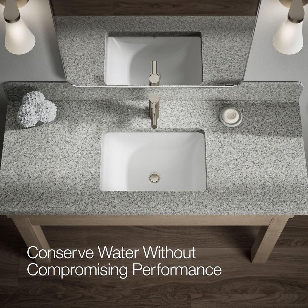 Kohler 99491-4-BN Elate® Single-Handle Bathroom Sink Faucet, 1.2 gpm, Vibrant Brushed Nickel