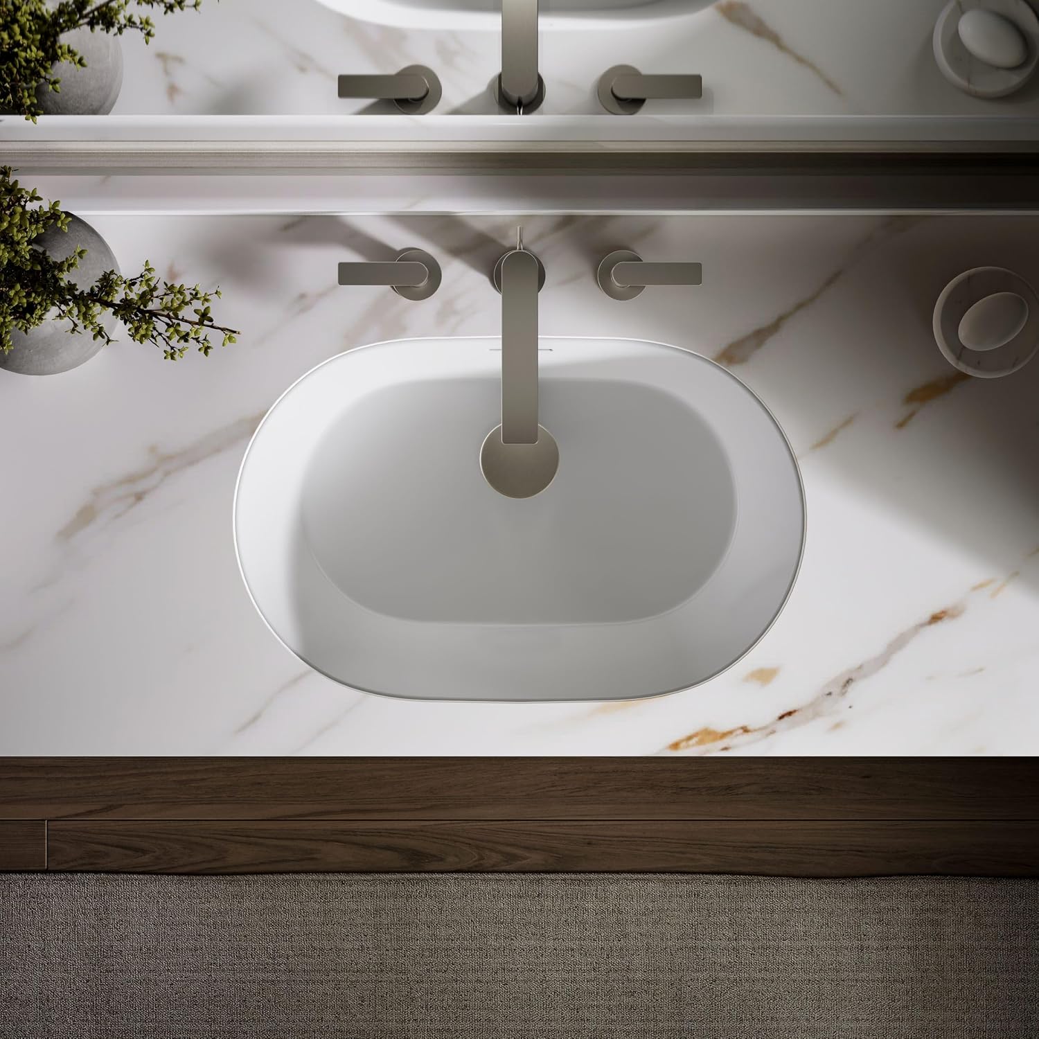 Kohler Brazn Capsule Undermount Bathroom Sink