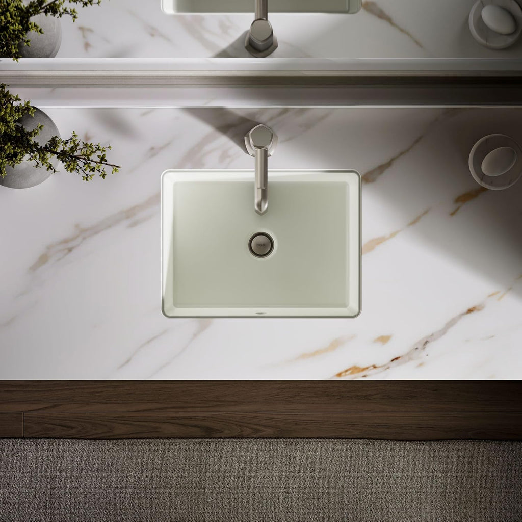 KOHLER Verticyl Rectangle under-mount bathroom sink