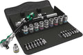 Wera 05004076001 8100 SC 6 Zyklop Metric Speed Ratchet Set, 25 Piece, 1/2' Drive