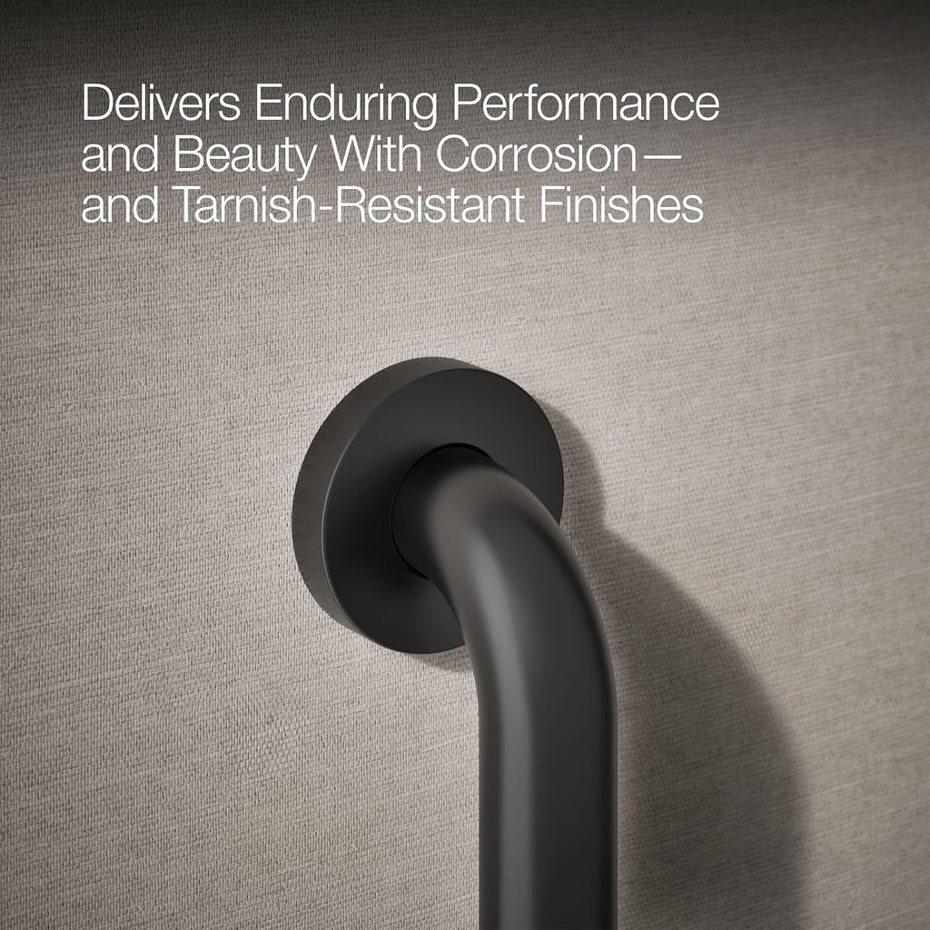 KOHLER K-14561-BL Contemporary 18' Grab BAR, Matte Black