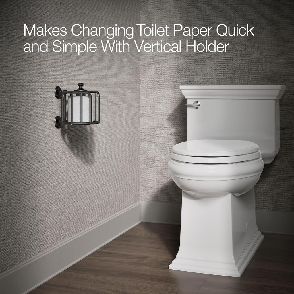 Kohler 72576-BL K-72576-BL Artifacts Tissue Carriage, Matte Black