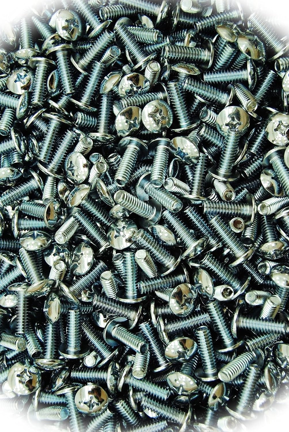 New Pack of (500) Phillips Truss Head 1/4-20 x 3/4 Machine Screws Zinc 1/4' Multi-Purpose Comprehensive Hardware Fastener Assortment Kit MoPNEM02900